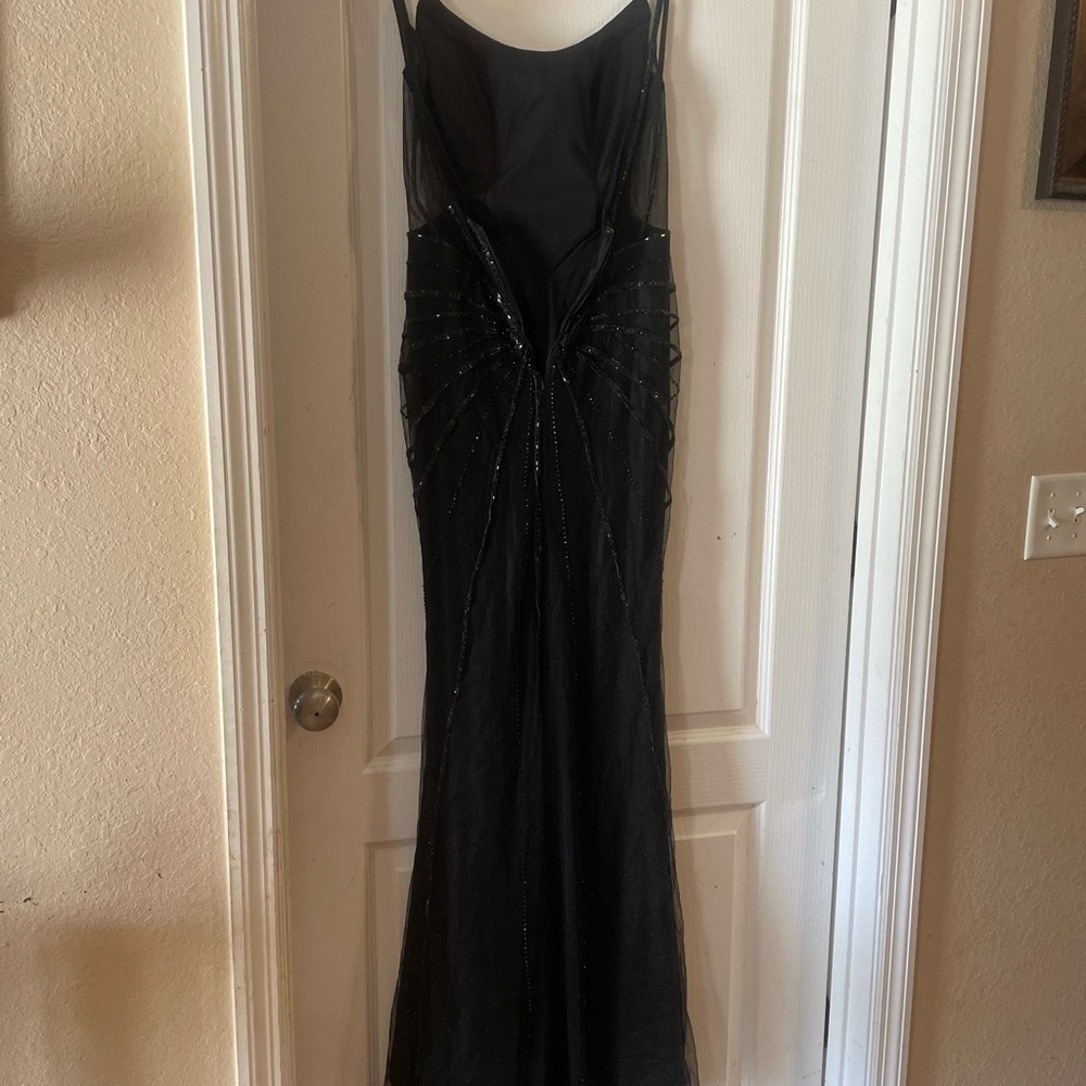 Elegant Black Evening Gown